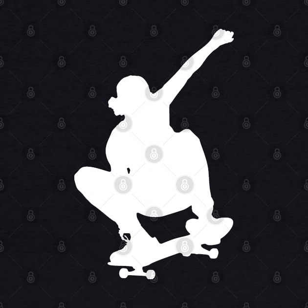 Skateboard Silhouette by Kudostees